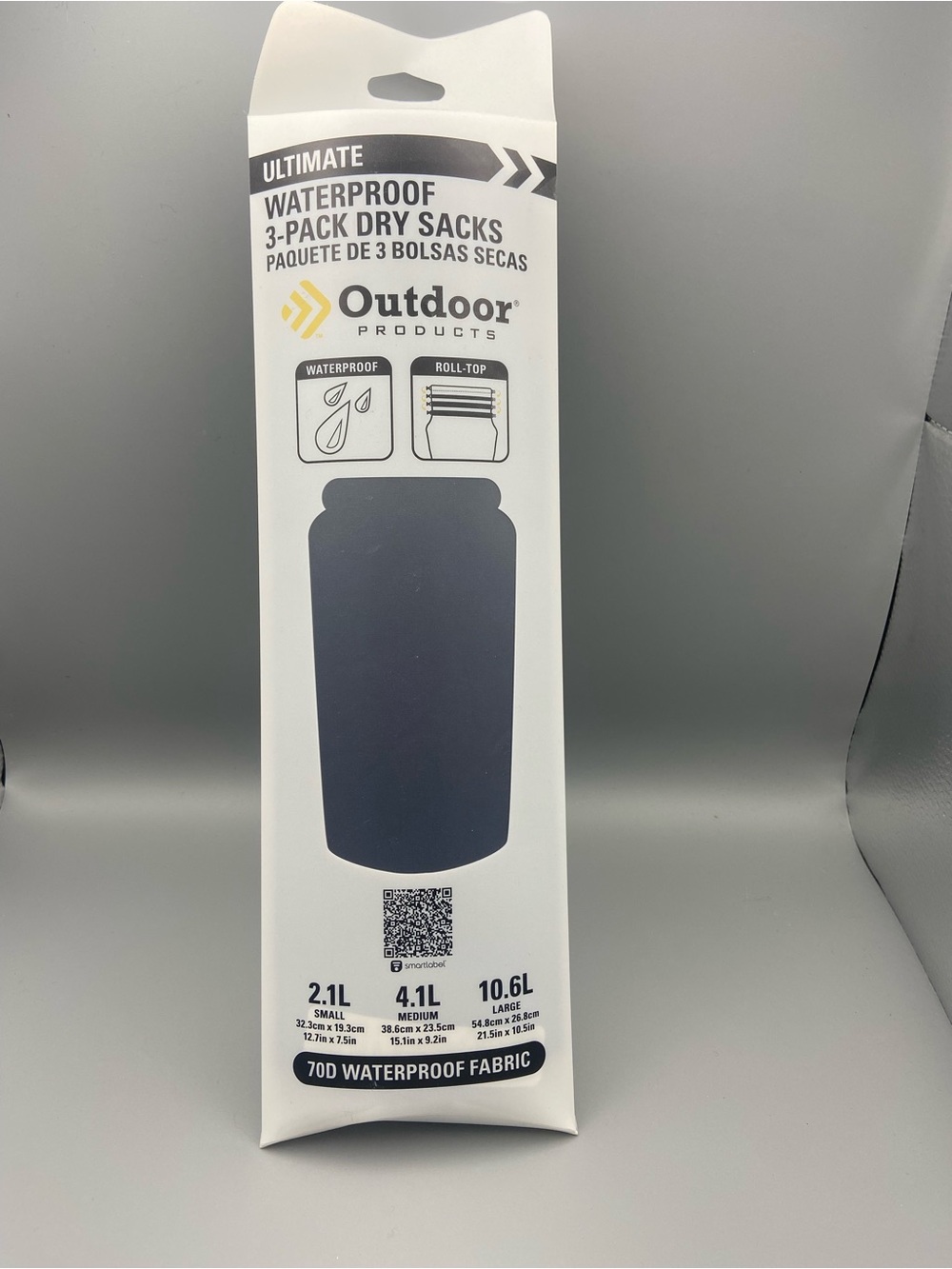 Outdoor Products Waterproof Dry Sacks (3-Pack)